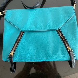 Robin Egg Blue Crossbody Bag